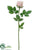 Rose Bud Spray - Blush - Pack of 12