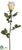 Rose Bud Spray - Cream - Pack of 12