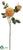 Rose Spray - Peach - Pack of 12