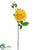 Rose Spray - Yellow - Pack of 12