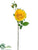 Rose Spray - Yellow - Pack of 12