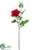 Rose Spray - Red - Pack of 12