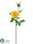 Rose Spray - Yellow - Pack of 12