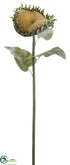 Silk Plants Direct Sunflower Spray - Yellow - Pack of 6