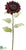 Giant Sunflower Spray - Burgundy - Pack of 12