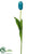 Tulip Spray - Aqua - Pack of 12