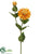 Zinnia Spray - Yellow Gold - Pack of 12