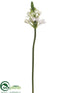 Silk Plants Direct Star of Bethlehem Spray - White - Pack of 12