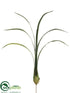 Silk Plants Direct Cymbidium Orchid Leaf Plant - Green - Pack of 12