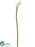 Silk Plants Direct Calla Lily Spray - Cream White - Pack of 12