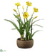 Silk Plants Direct Daffodil - Yellow - Pack of 2