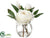 Peony - White - Pack of 6