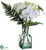 Hydrangea, Snowball, Scabiosa - Yellow White - Pack of 6