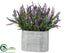 Silk Plants Direct Lavender - Purple Lavender - Pack of 4