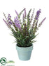 Silk Plants Direct Lavender - Lavender Purple - Pack of 12