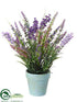 Silk Plants Direct Lavender - Lavender Purple - Pack of 12