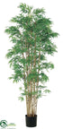 Silk Plants Direct Bamboo Tree - Green Two Tone - Pack of 2