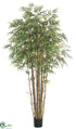 Silk Plants Direct Bamboo Tree - Green Two Tone - Pack of 2