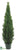 Cedar Topiary Cone - Green - Pack of 1