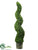 Spiral Cedar Topiary - Green - Pack of 1