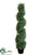 Cedar Topiary Spiral - Green - Pack of 2