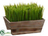 Silk Plants Direct Grass - Green - Pack of 2