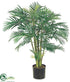 Silk Plants Direct Areca Palm Tree - Green - Pack of 2