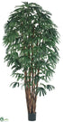 Silk Plants Direct Rhapis Palm Tree - Green Two Tone - Pack of 2