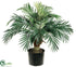 Silk Plants Direct Phoenix Palm Tree - Green - Pack of 2