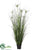 Cypress Grass Bush - Green - Pack of 2