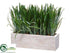 Silk Plants Direct Grass - Green - Pack of 4