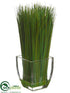 Silk Plants Direct Grass - Green - Pack of 6