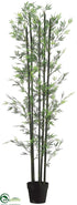 Silk Plants Direct Bamboo Tree - Green - Pack of 1