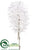 Birch Tree - White - Pack of 2