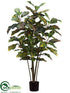 Silk Plants Direct Croton Plant - Green - Pack of 2