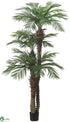 Silk Plants Direct Areca Palm Tree - Green - Pack of 1