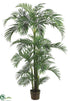 Silk Plants Direct Kentia Palm Tree - Green - Pack of 2