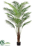 Silk Plants Direct Areca Palm Tree - Green - Pack of 2