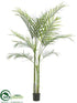 Silk Plants Direct Areca Palm Tree - Green - Pack of 2