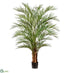 Silk Plants Direct Areca Palm Tree - Green - Pack of 1