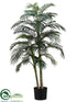 Silk Plants Direct Golden Cane Palm Tree - Green - Pack of 2