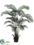 Silk Plants Direct Areca Palm Tree - Green - Pack of 2