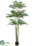 Silk Plants Direct Areca Palm Tree - Green - Pack of 2