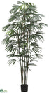 Silk Plants Direct Rhapis Palm Tree - Green - Pack of 2