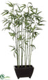 Silk Plants Direct Bamboo Tree - Green - Pack of 2