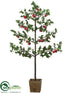 Silk Plants Direct Apple Tree - Red - Pack of 1