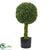 Silk Plants Direct Boxwood Ball - Pack of 1