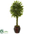 Silk Plants Direct Braided Ficus Artificial Tree - Pack of 1