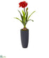 Silk Plants Direct  Amaryllis Artificial Plant - Pack of 1