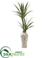 Silk Plants Direct Double Yucca Artificial Plant - Pack of 1